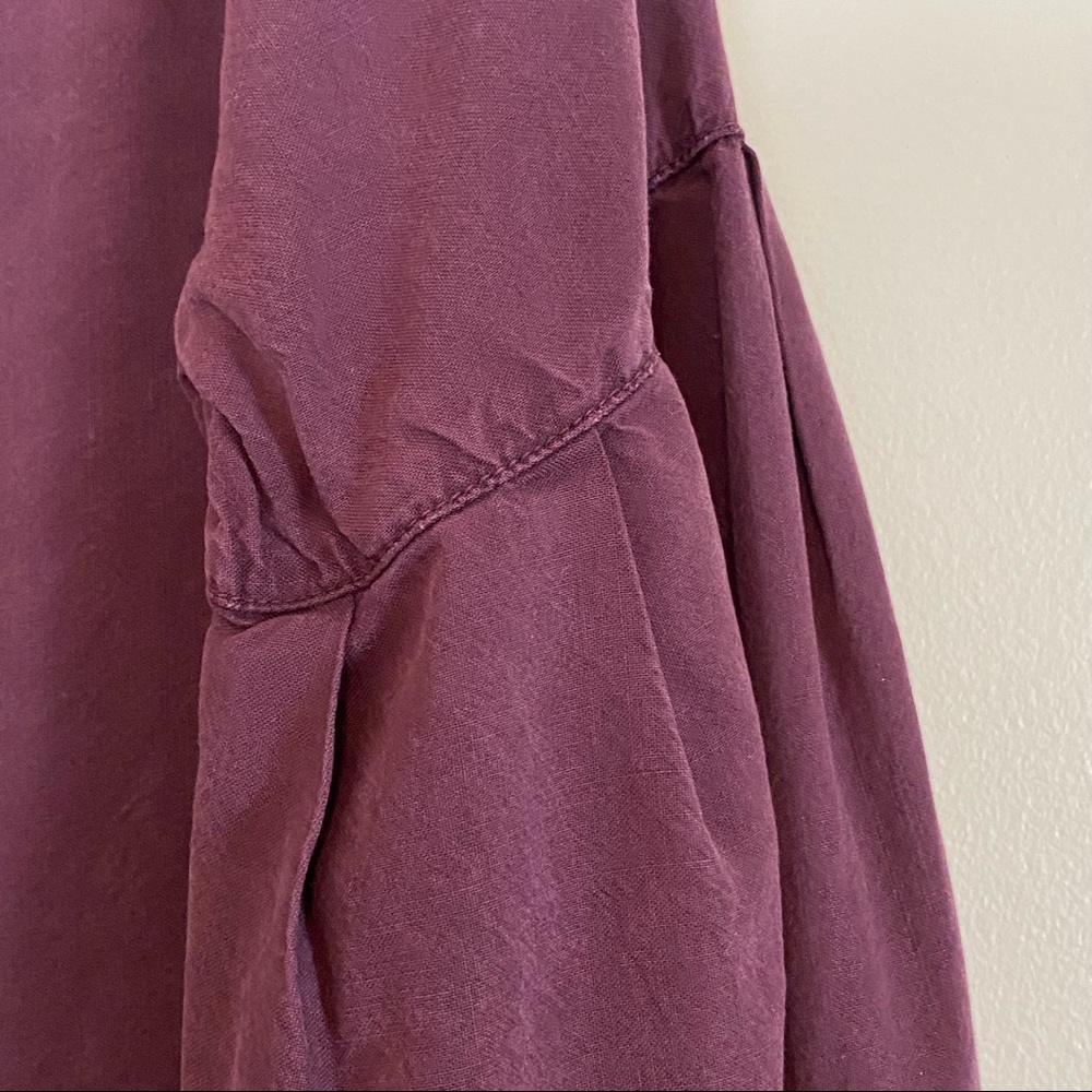 Cloth & Stone by Anthropology Bell Sleeve Open Back Mini size Small - Picture 4 of 14